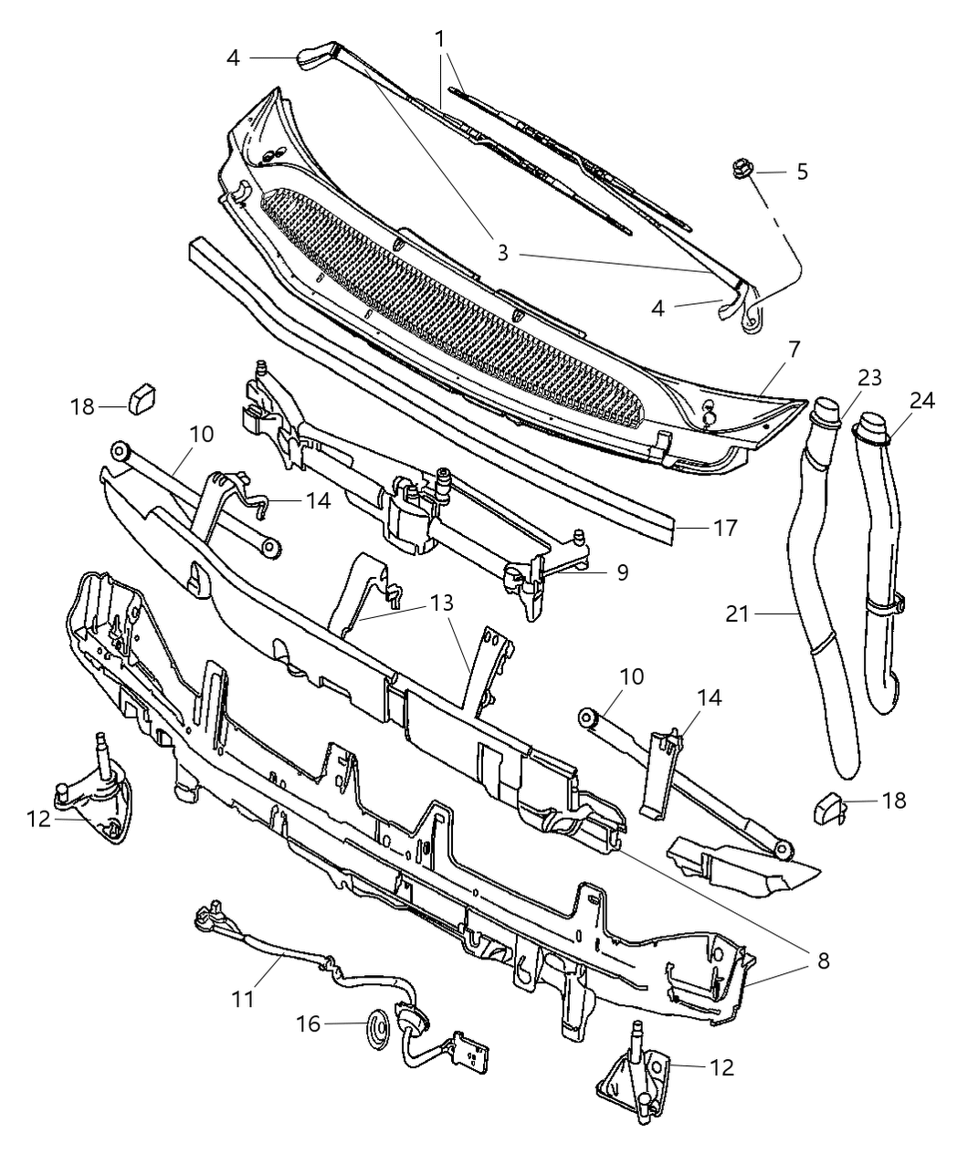 Mopar 6505897AA Nut-Plastic Snap-In