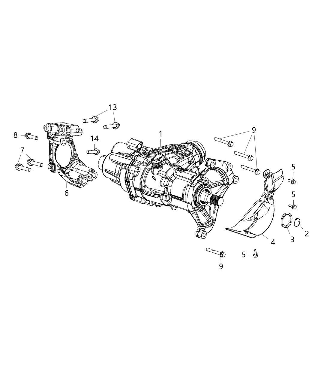 Mopar 68250766AB Bracket-Power Transfer Unit