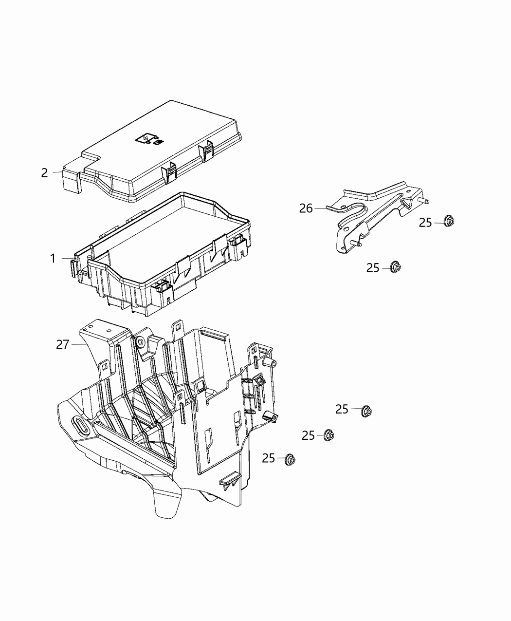 Mopar 68425202AB Intelligent Power Wiring