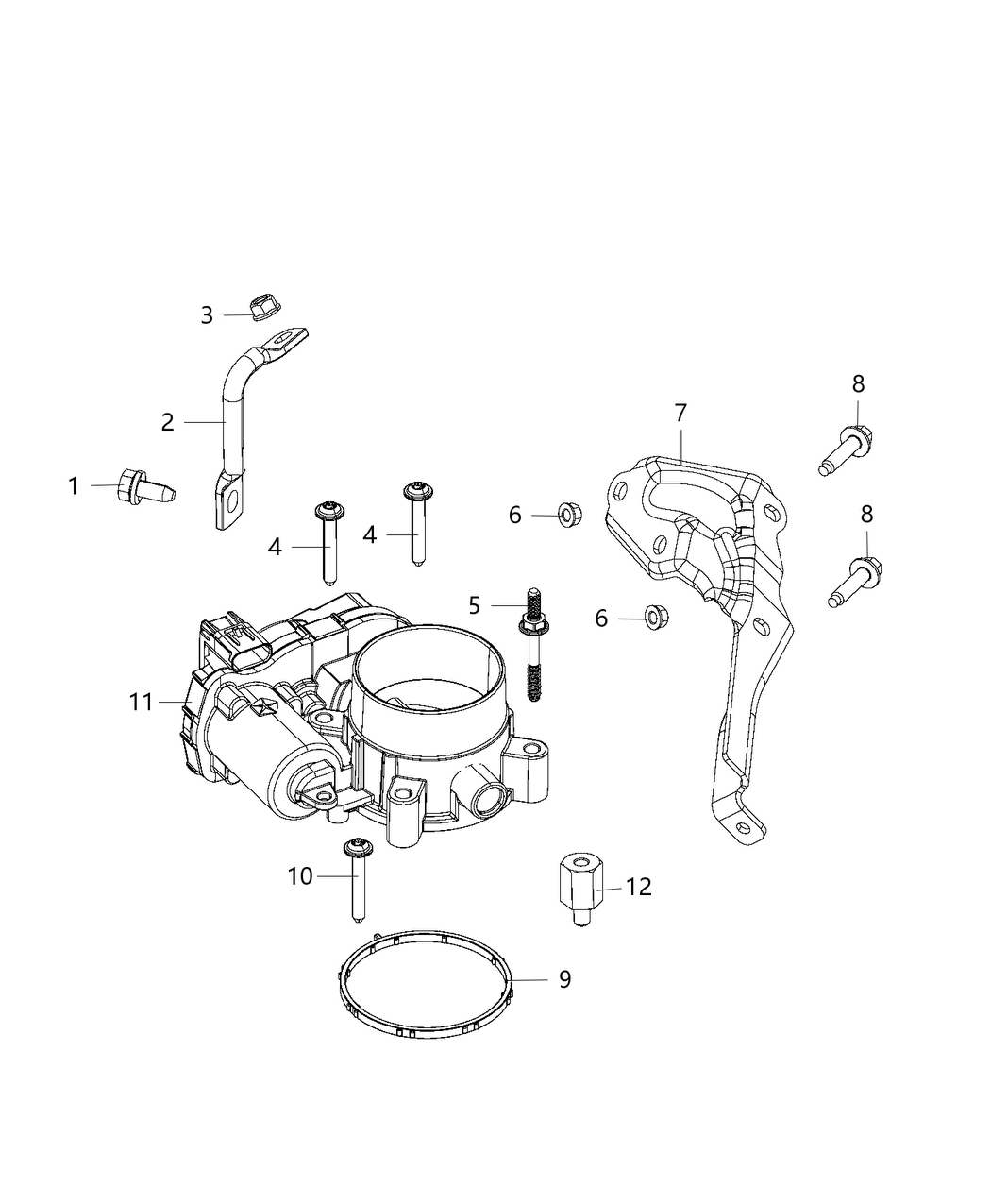 Mopar 68324502AA Spacer