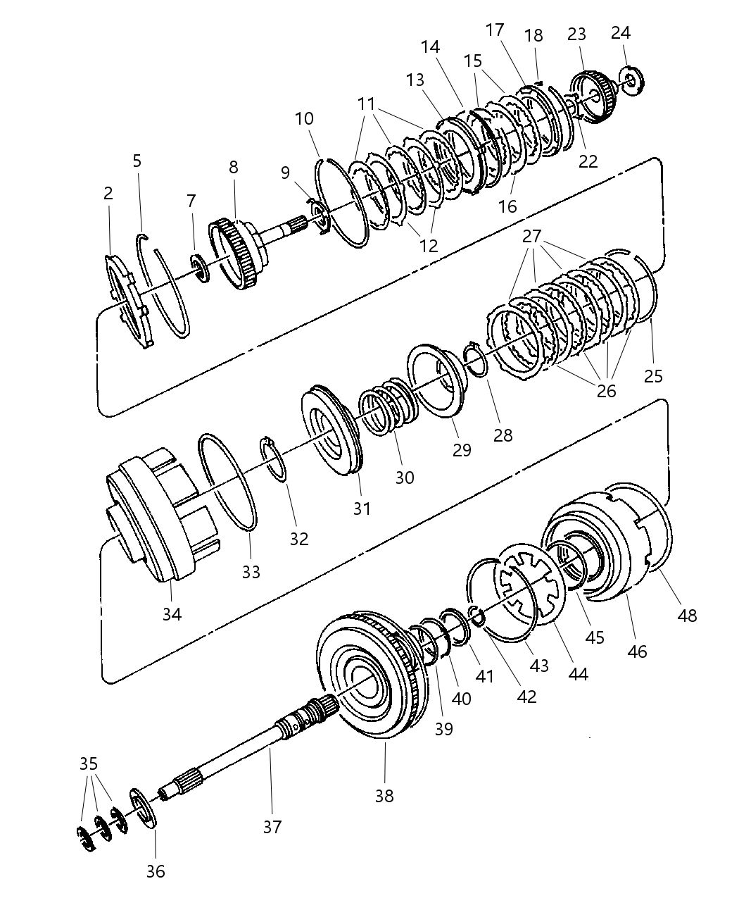 Mopar 4531910AC Piston-Reverse And Overdrive