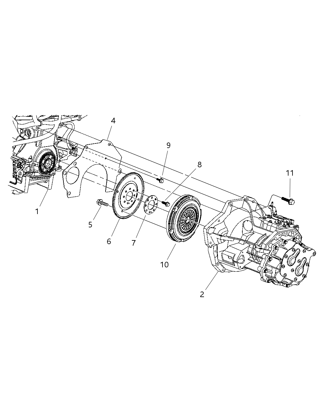 Mopar 5128573AB Trans