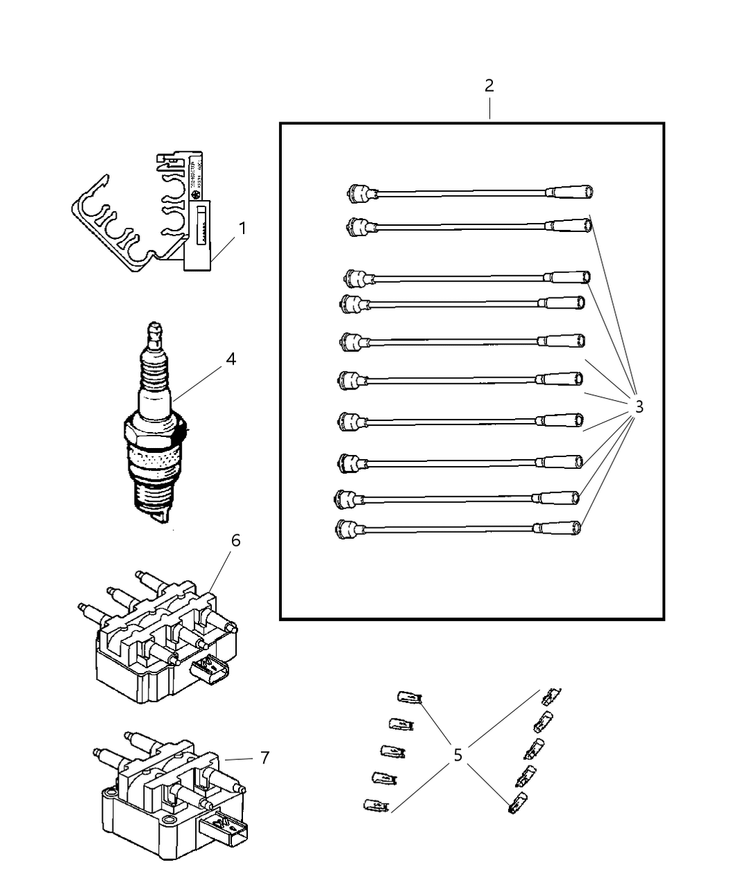 Mopar 5029646AB Wiring-Ignition