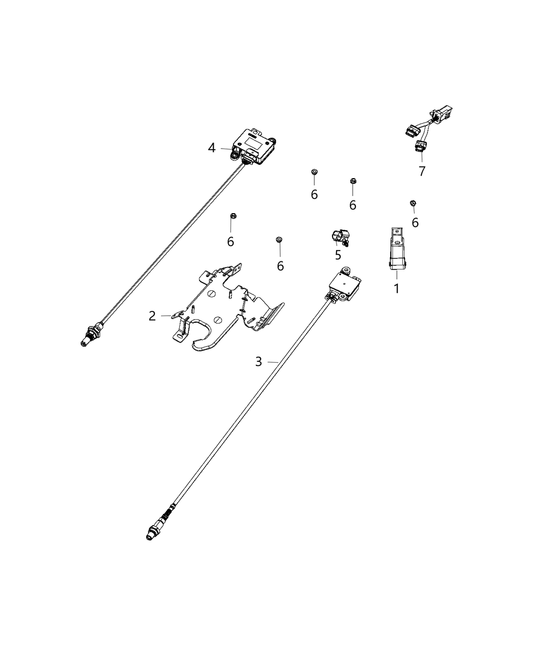 Mopar 68242243AA Wiring-Jumper