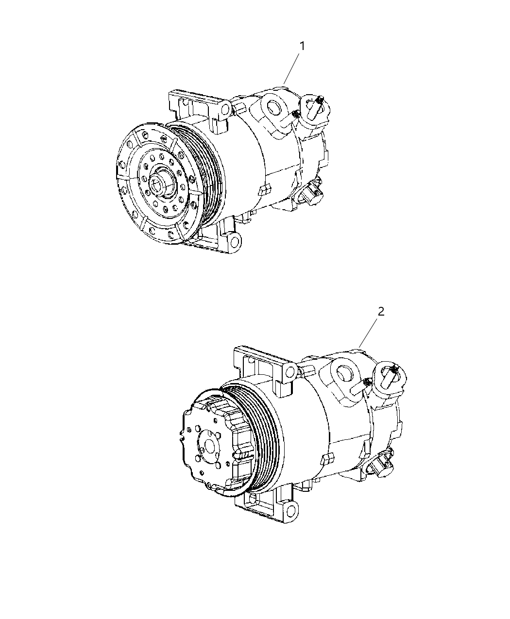 Mopar 55111555AA COMPRES0R-Air Conditioning