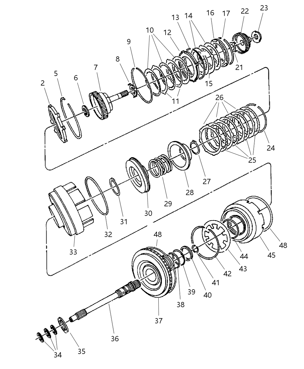 Mopar 4431973AB PLATE-CLUTCH HUB THRUST