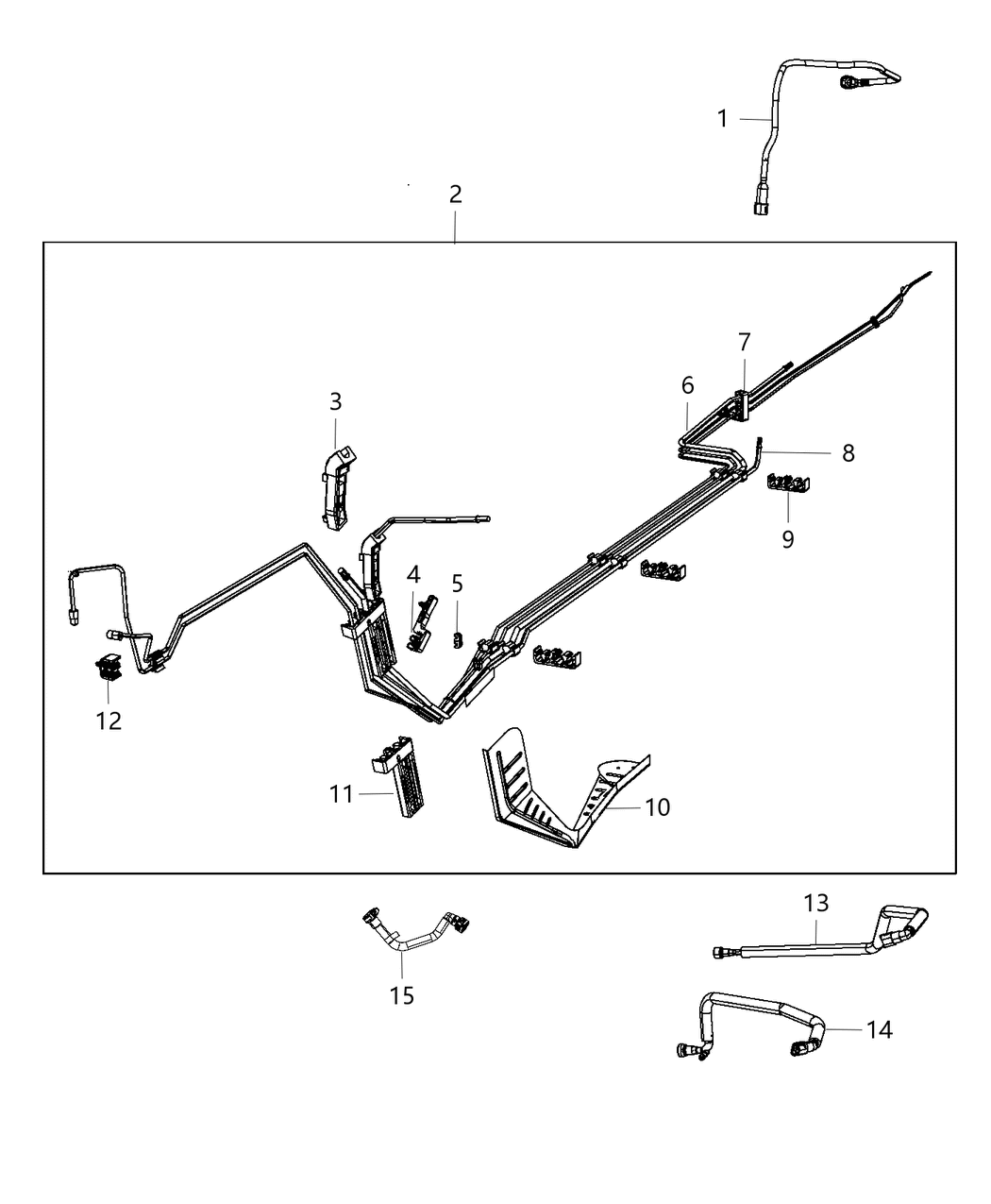 Mopar 68445173AA Fuel Supply