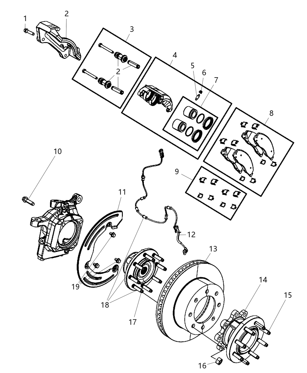 Mopar R8049150AD CALIPER-Disc Brake