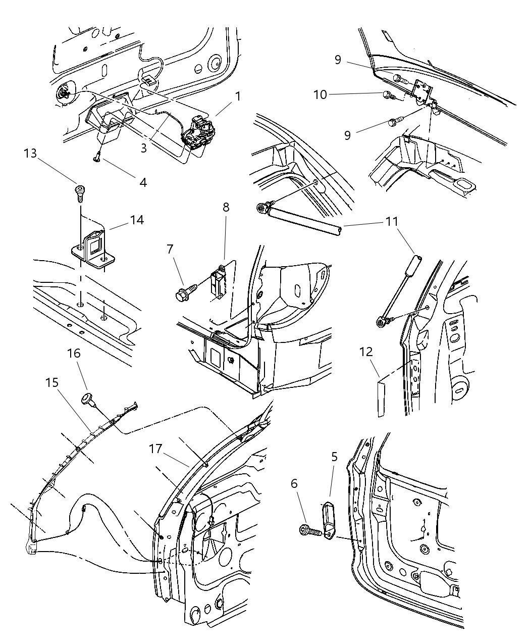 Mopar 4894032AA PINCH