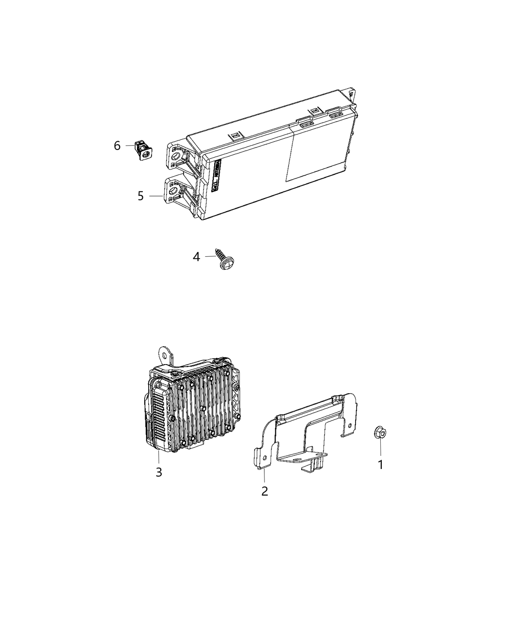 Mopar 68391555AB Module-TELEMATICS