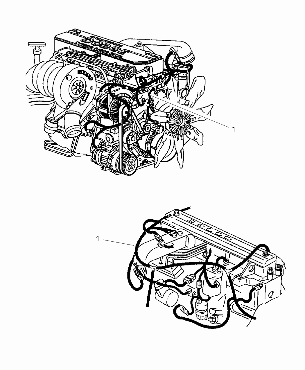 Mopar 56045481AC Wiring-Engine