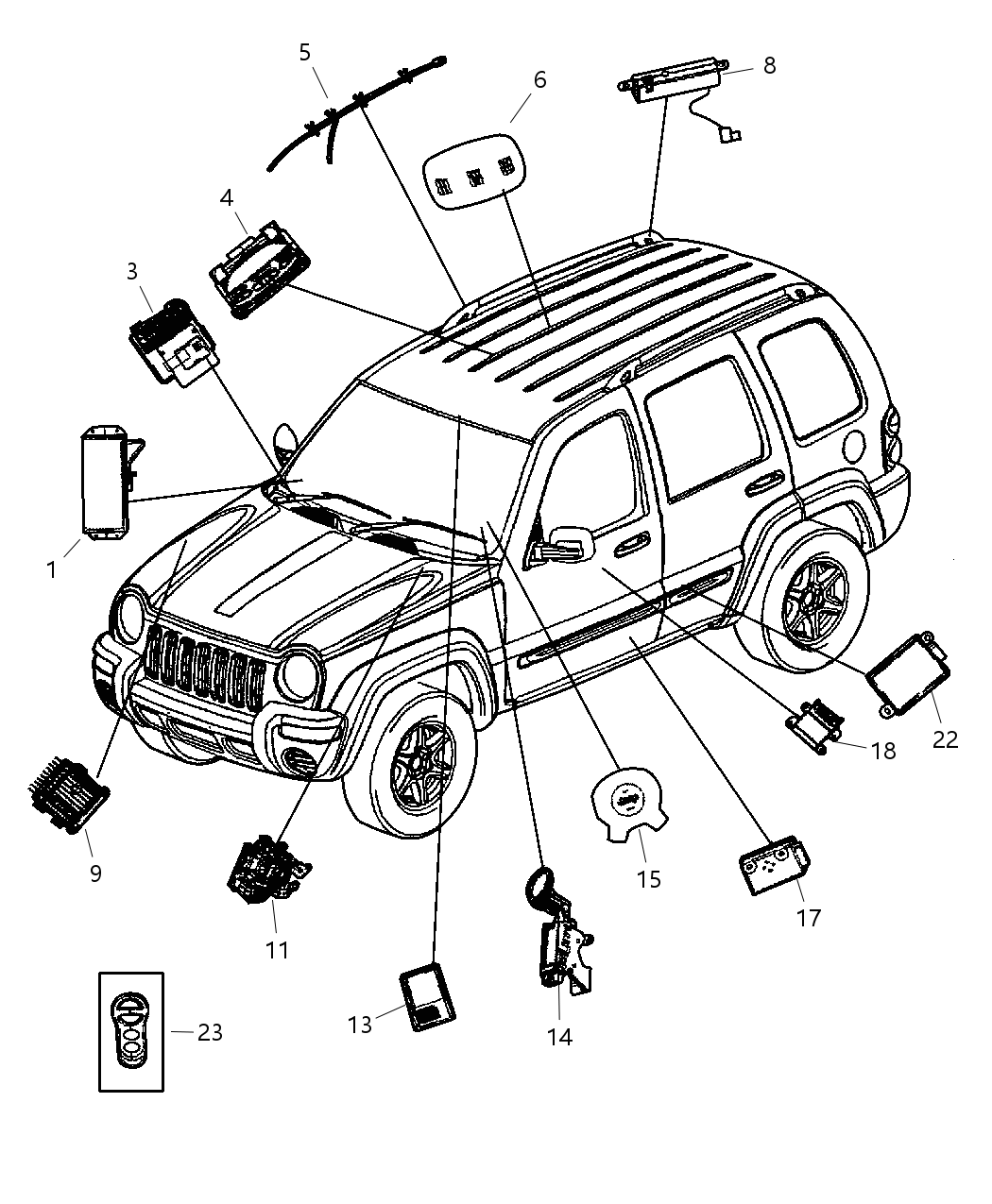 Mopar 56010416AA Cover-Module