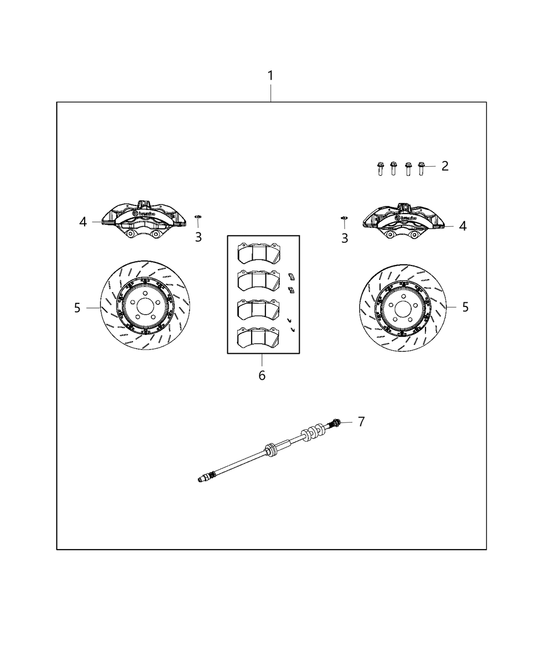 Mopar 68250186AA CALIPER-Disc Brake