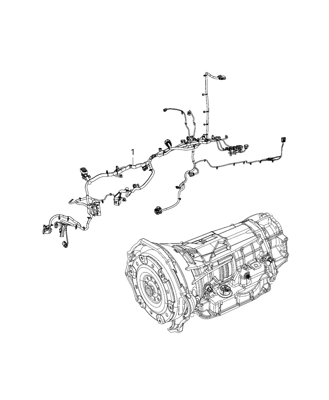 Mopar 68432815AB WIRING-TRANSMISSION
