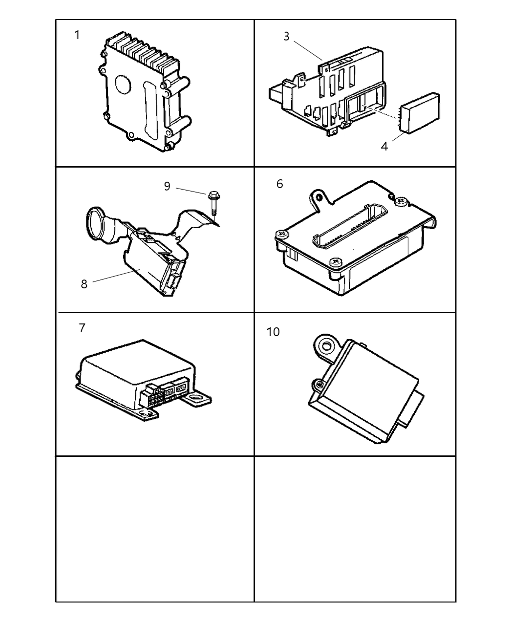 Mopar R4671221 Anti-Lock Brake System Module