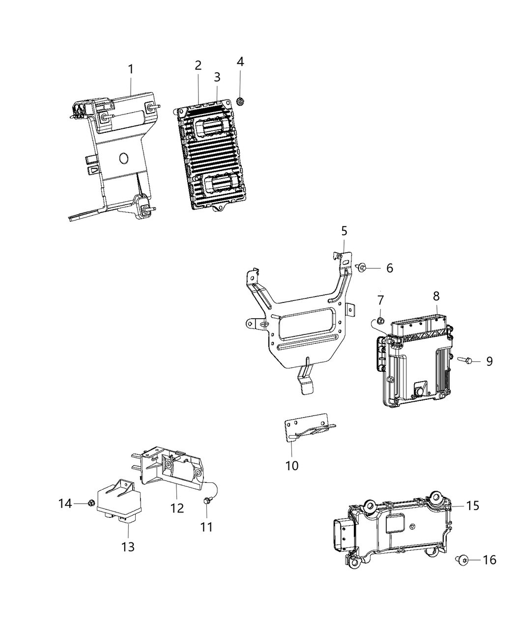 Mopar 68253346AA Adapter-Electronic Module