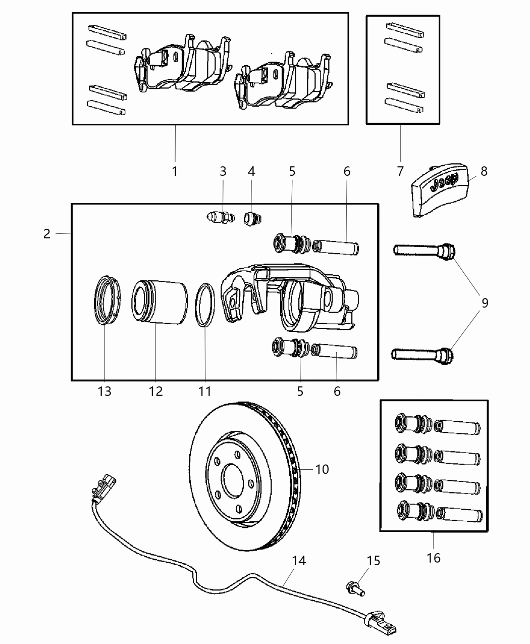 Mopar V5019275AA Rear Brake Rotor