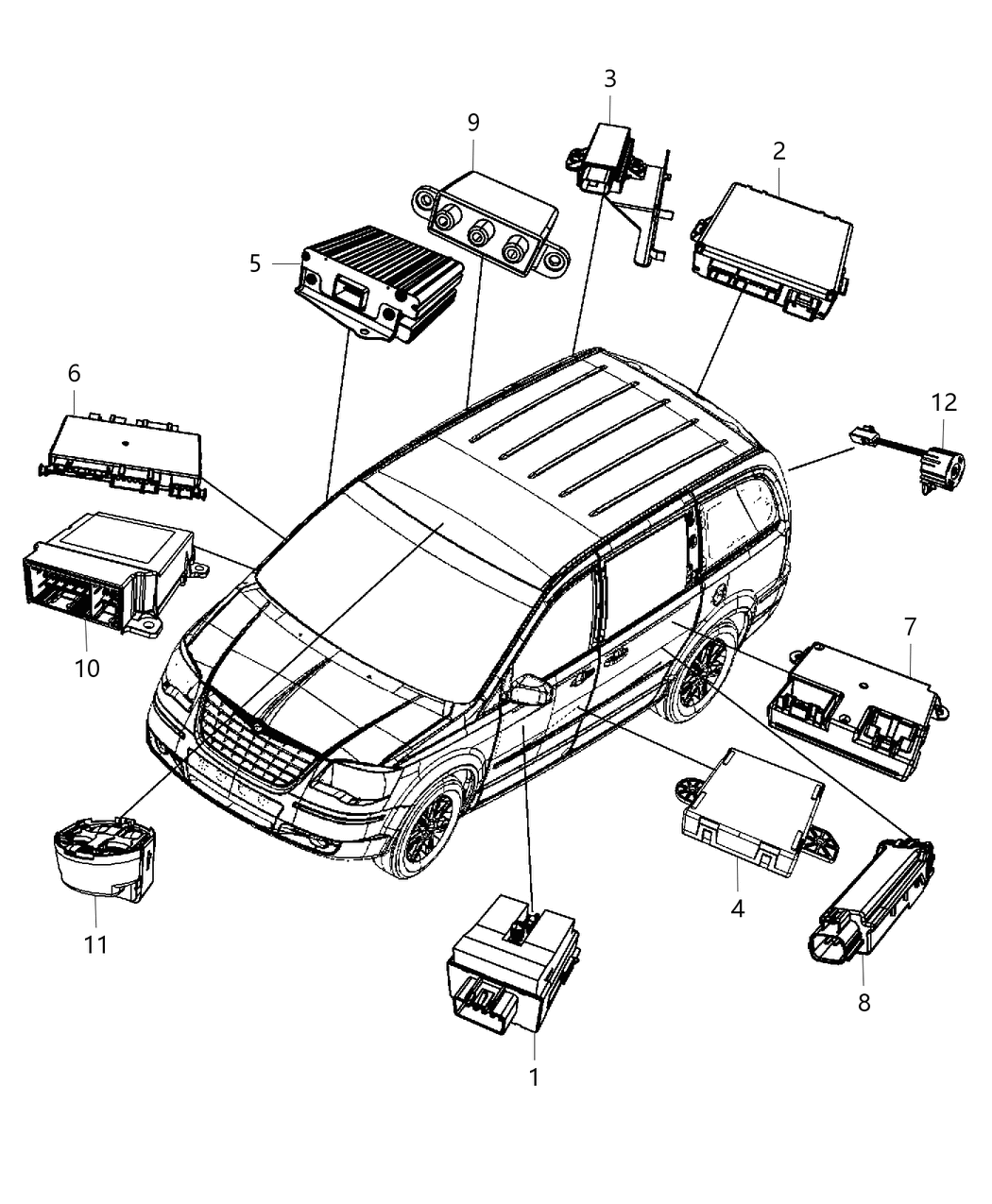 Mopar 5026860AC Module-Door