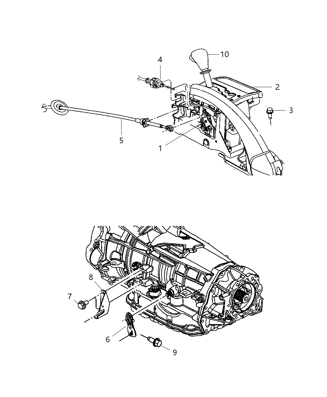 Mopar 52109678AF SHIFTER-SHIFTER