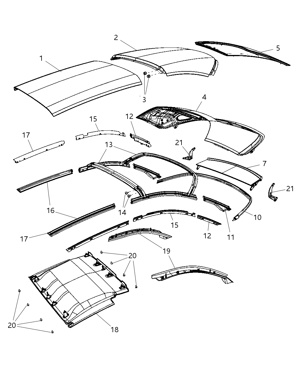 Mopar 68028459AA Pin