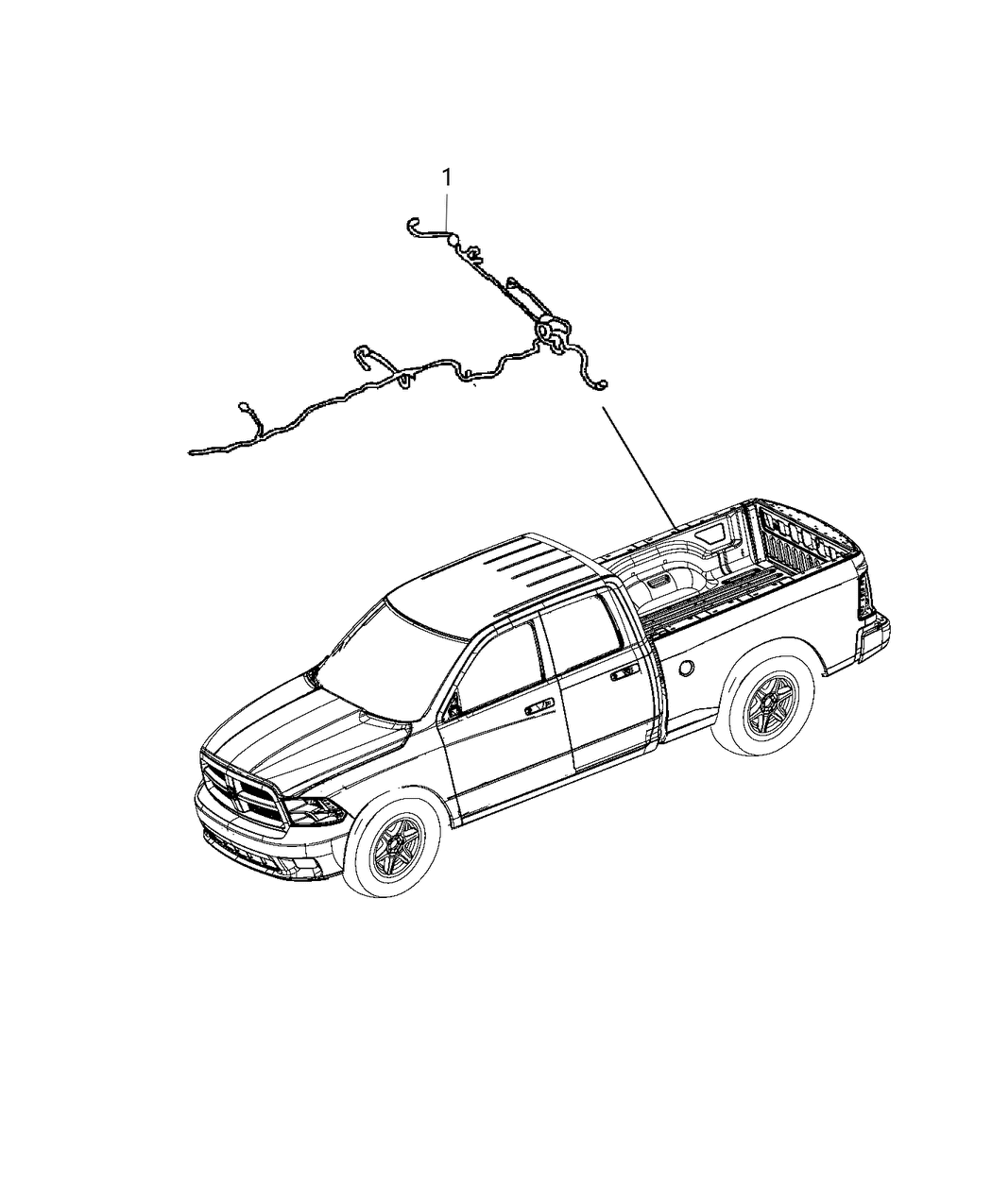 Mopar 68139019AC Wiring-Chassis