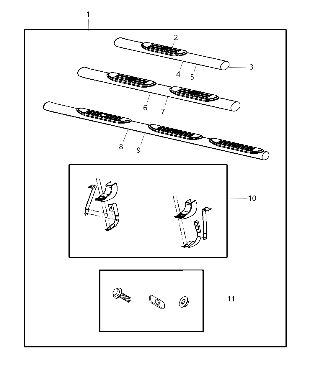 Mopar 68048824AA Step-Right Side