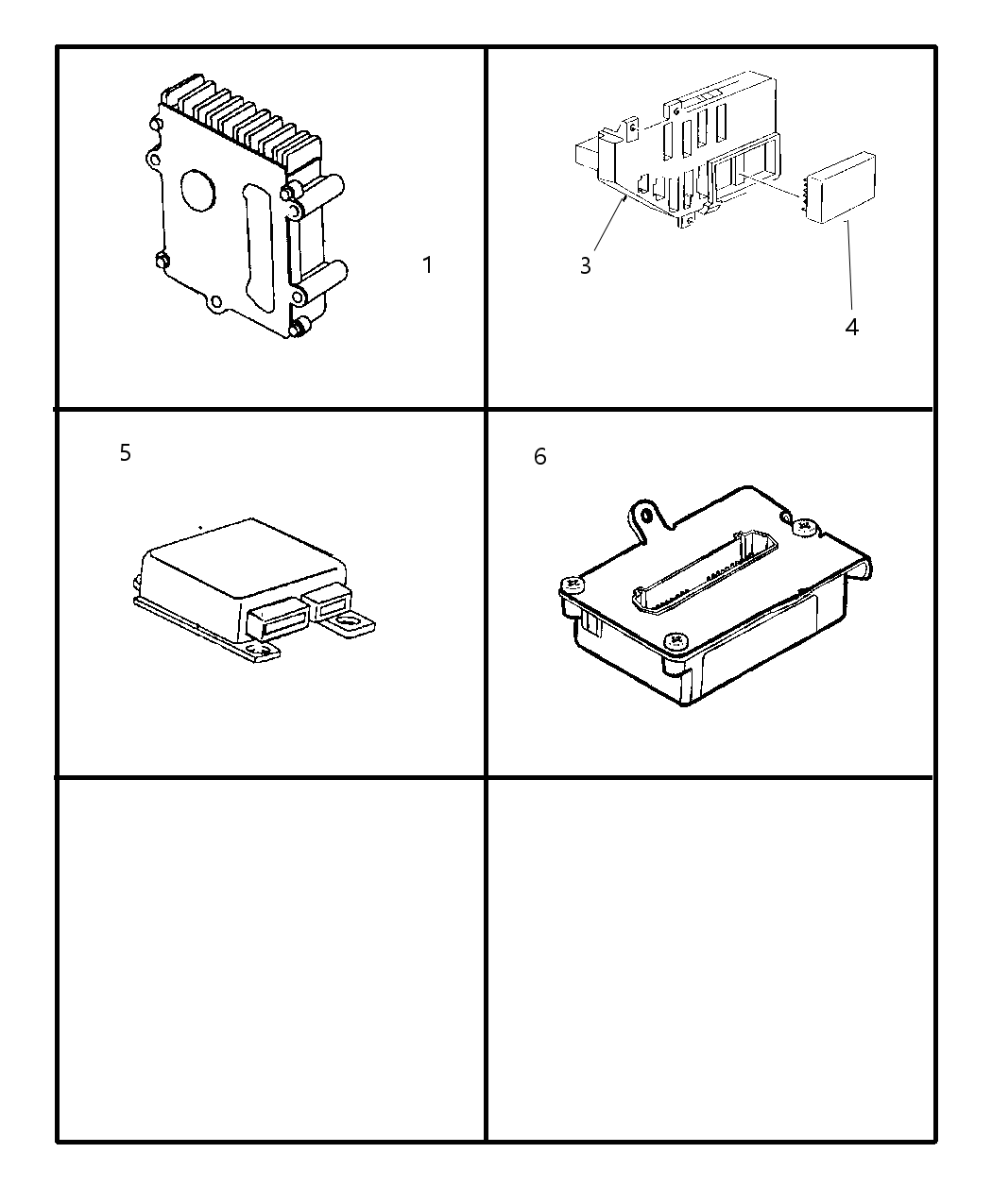 Mopar 4606218 Module-Multi-Function W/SECURITY P