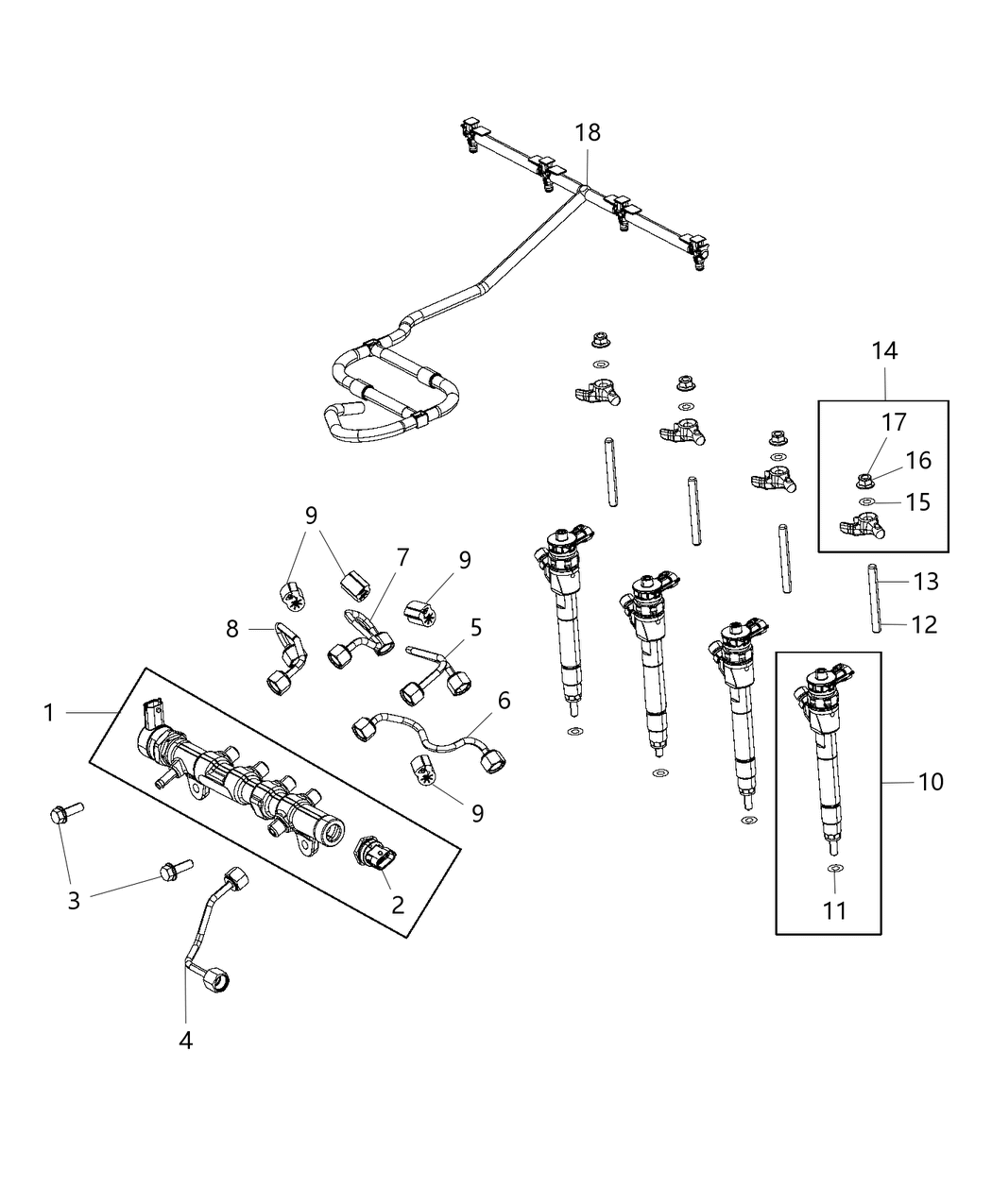 Mopar 68101341AA Seal-Fuel INJECTOR