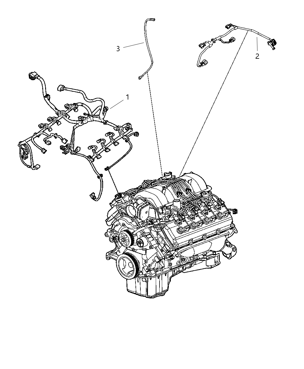 Mopar 5148029AD Wiring-Engine