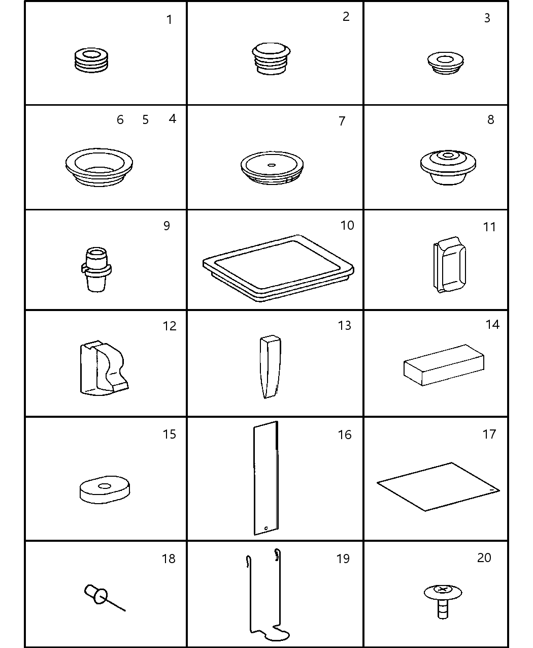 Mopar 5124768AA Seal