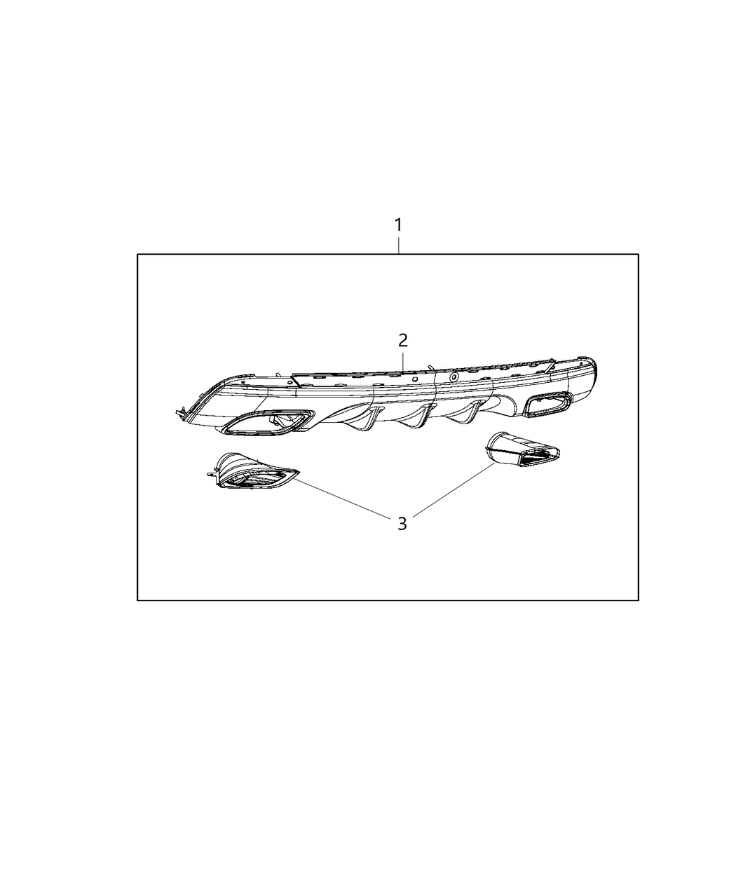 Mopar 68223602AA FASCIA-FASCIA