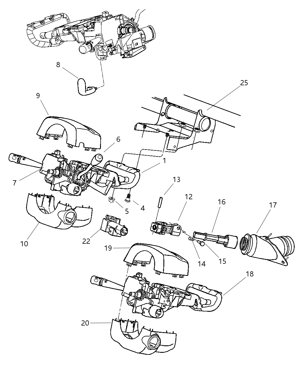 Mopar 4593215BA Cable-Gear Selector