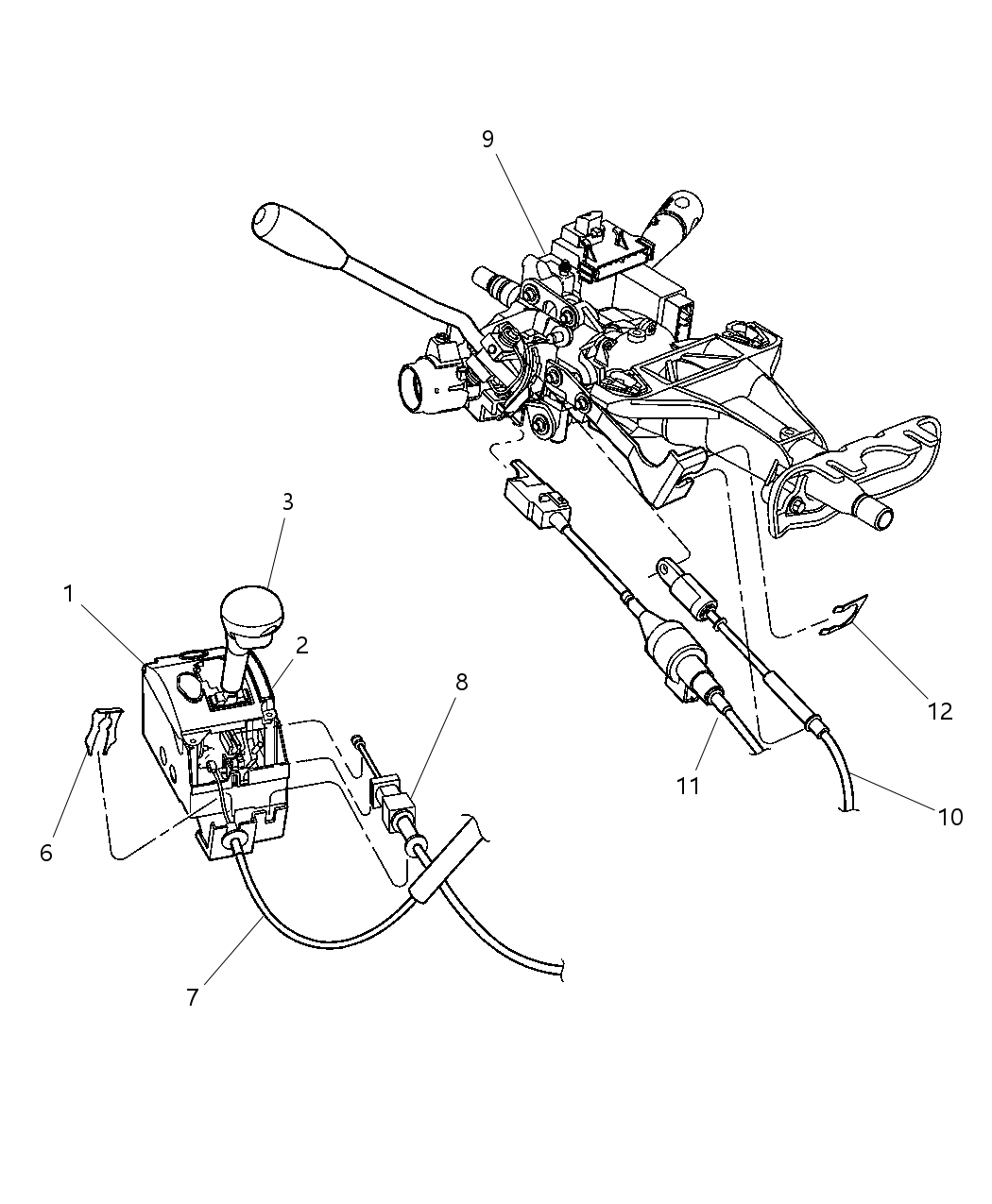 Mopar 4578171AB Shifter-Gearshift