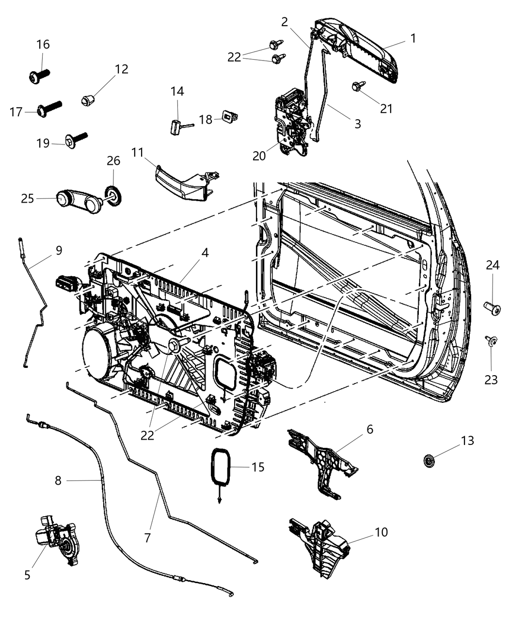 Mopar 6104994AA Nut