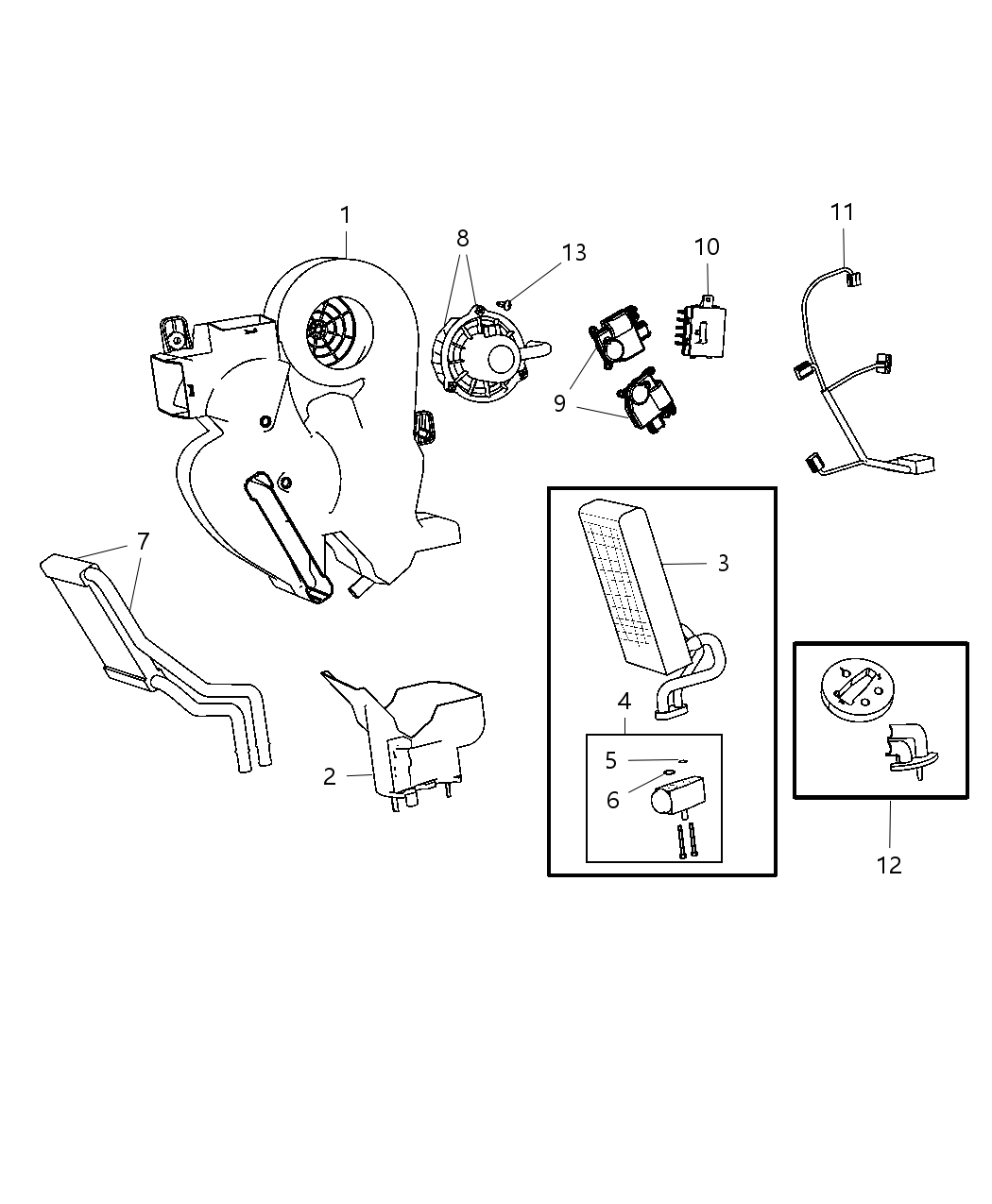 Mopar 68092707AA O Ring-Expansion Valve