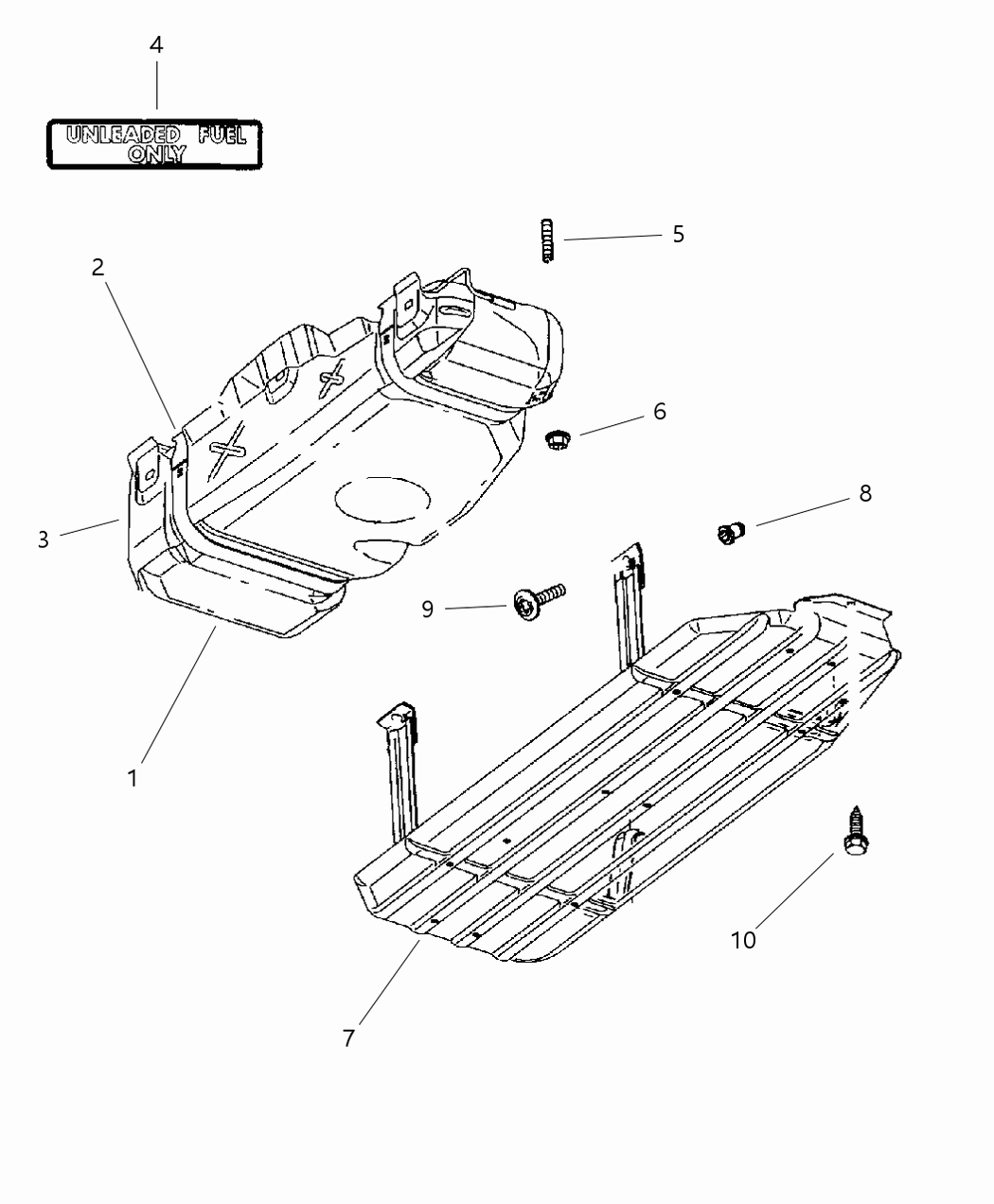 Mopar 52102167 Fuel Tank