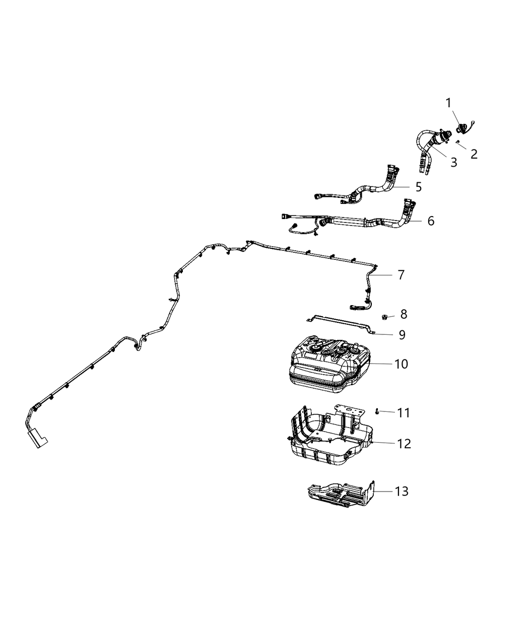 Mopar 52030406AB Tube-Fuel Filler