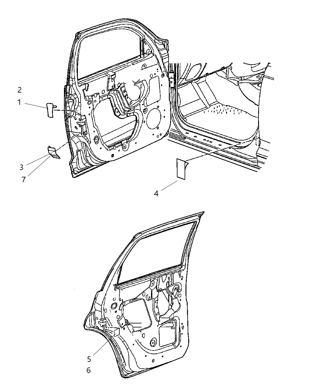 Mopar 5272654AB Label-Tire Pressure