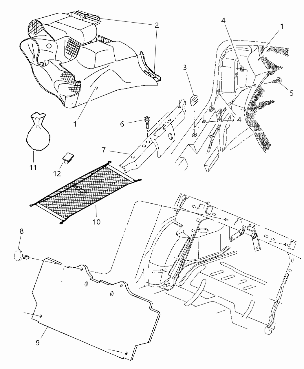 Mopar JX00RC8 Molding