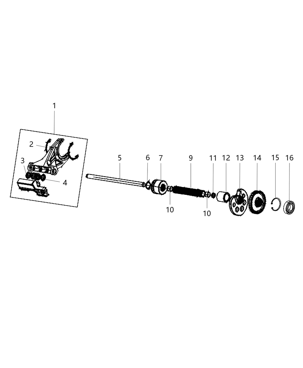 Mopar 68026929AB Barrel-Shift Cam