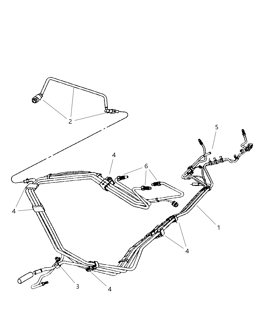 Mopar 4882229 Tube-Fuel Supply