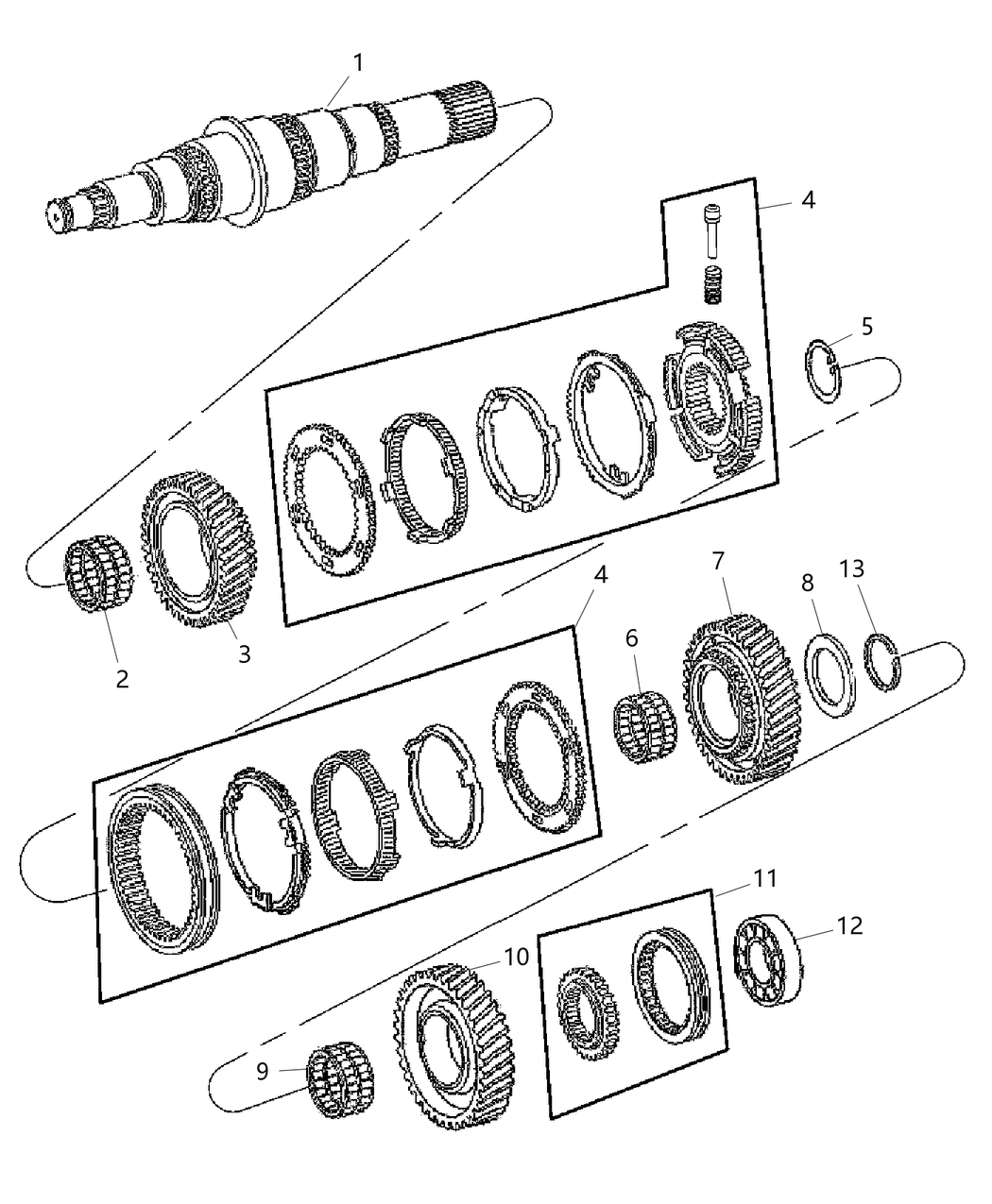 Mopar 5142827AA Ring-Transmission