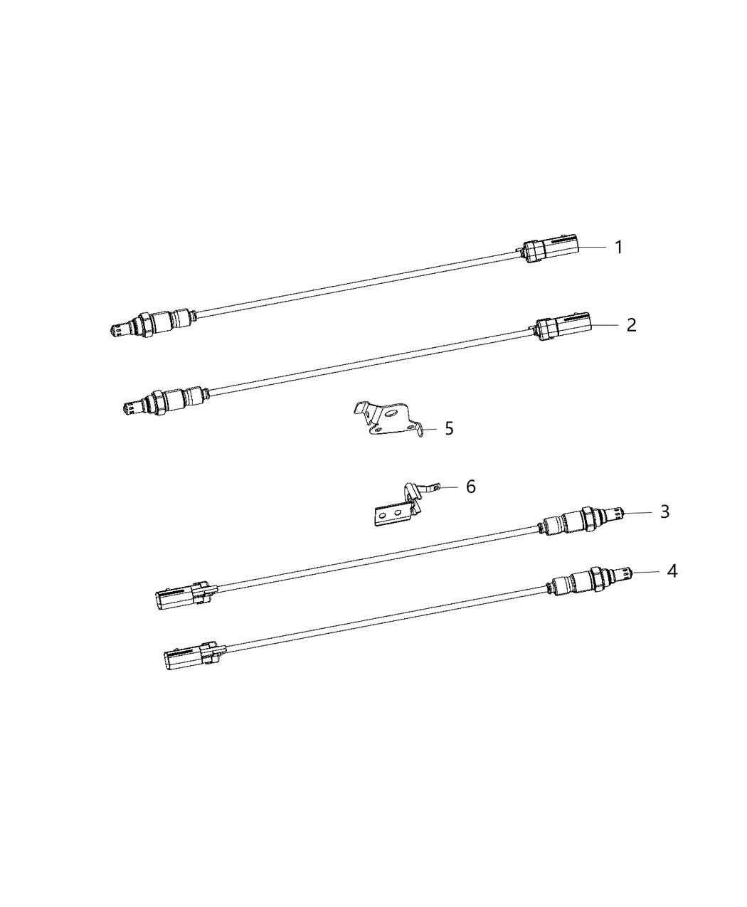 Mopar 68164535AA Bracket-Oxygen Sensor