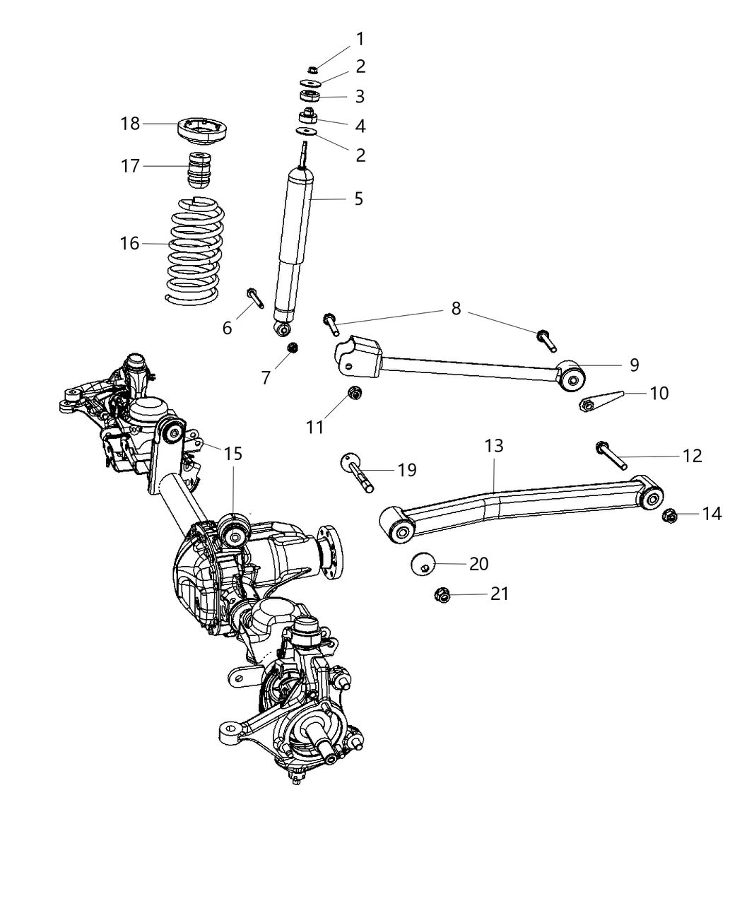 Mopar 68138775AA ABSBR Kit-Suspension