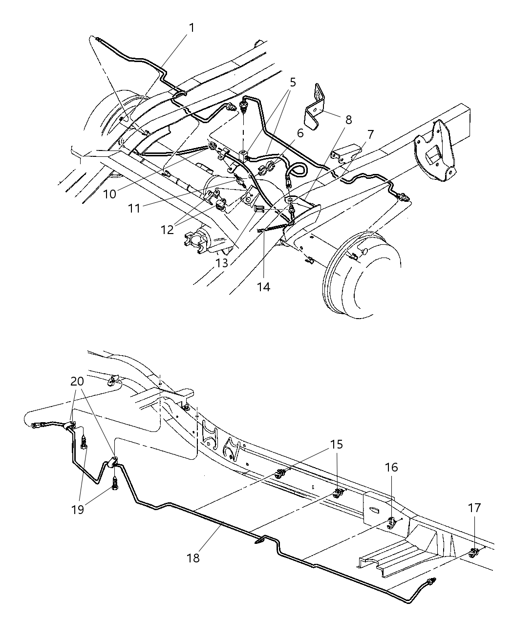 Mopar 56021260 Clip-Sensor