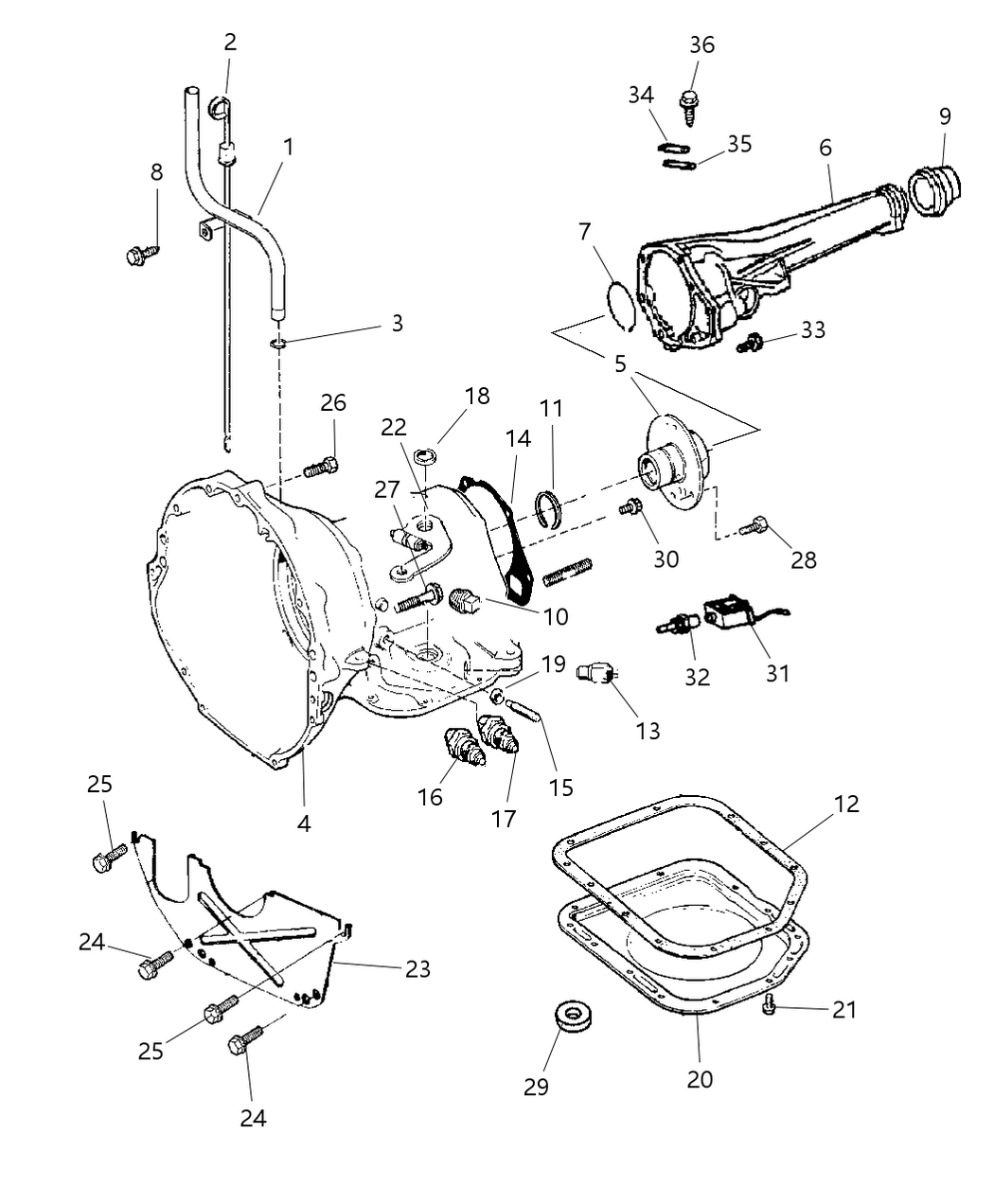 Mopar 52118593 Case Transmission