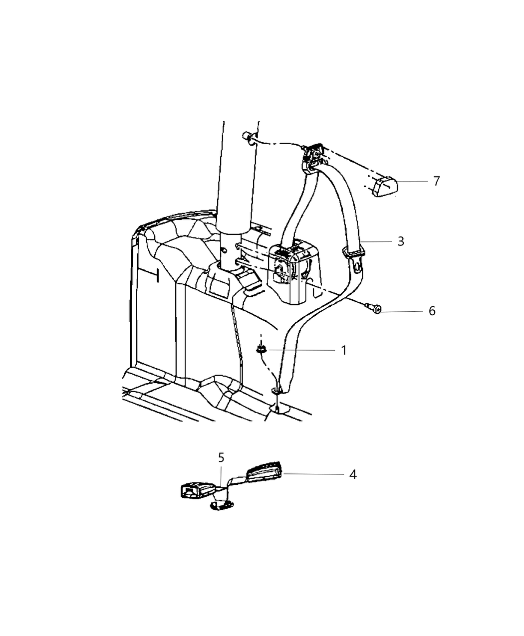 Mopar 68002969AA Bolt