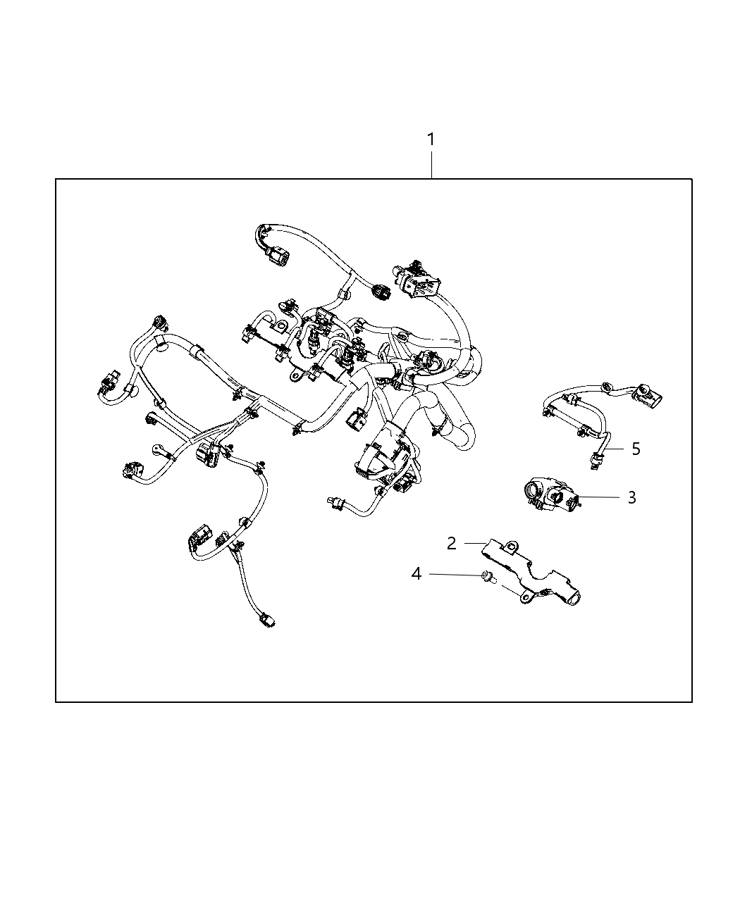 Mopar 68440659AA Wiring-Engine