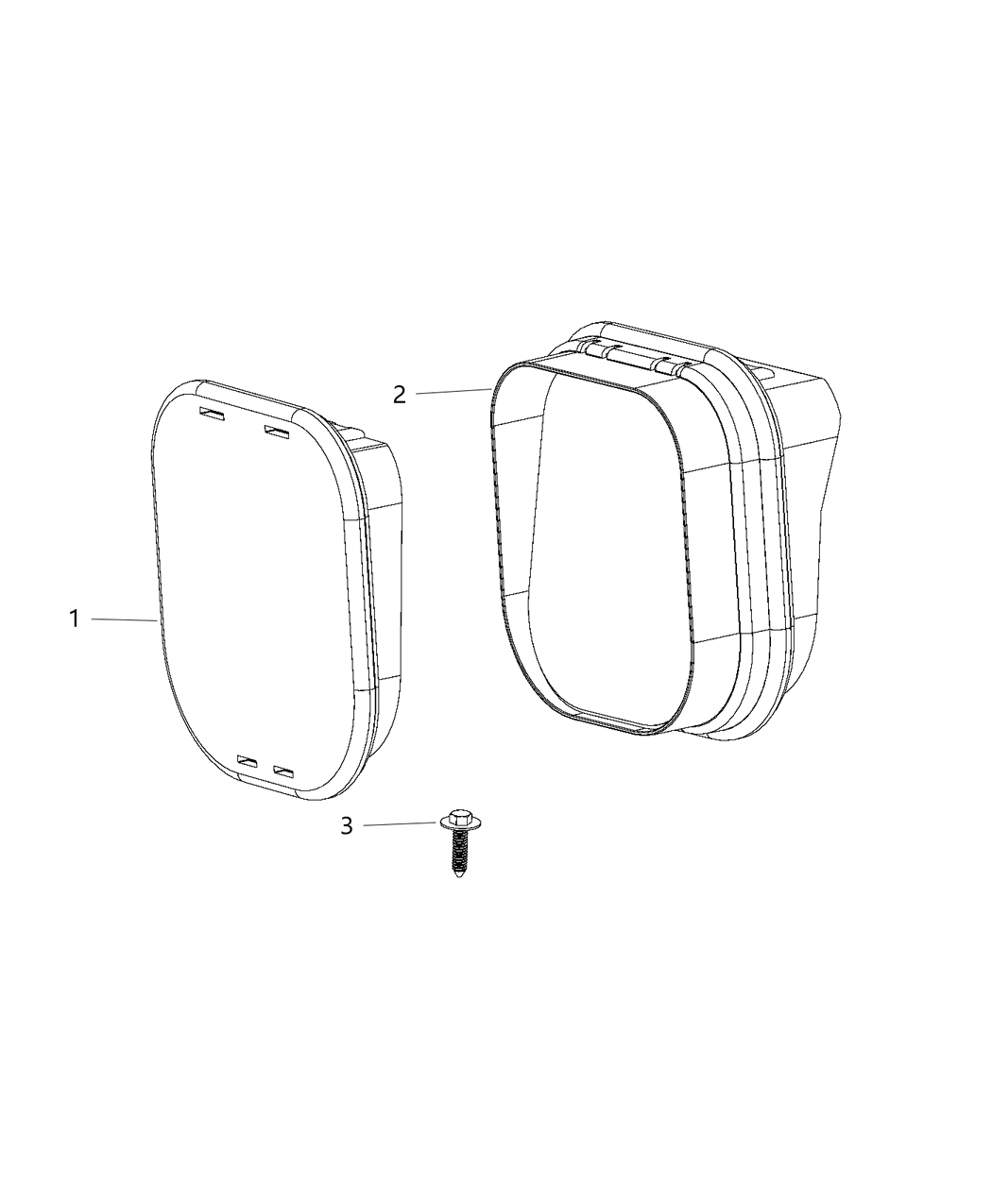 Mopar 6107045AA Screw-HEXAGON FLANGE Head