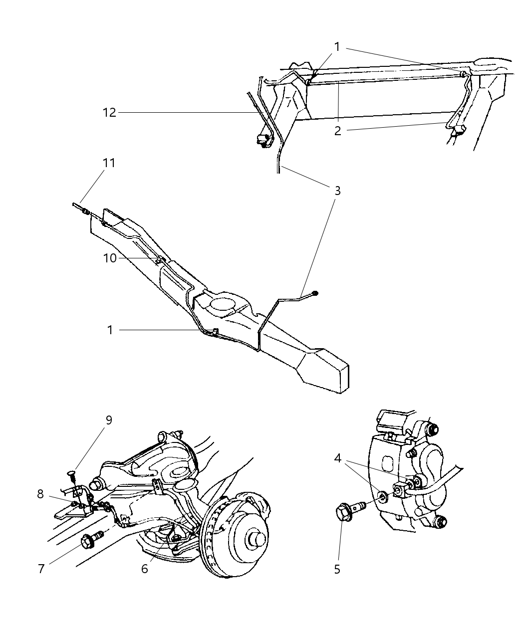 Mopar V1129450AA Line-Brake